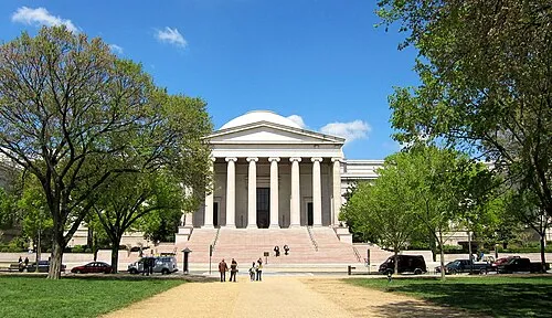 National Archives Museum in Washington, D.C., Station 4 auf dem selbstgeführten Stadtrundgang