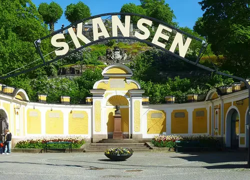 Skansen in Stockholm, stop 10 on the self-guided walking tour