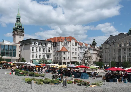Zelný trh in Brünn, Station 9 auf dem selbstgeführten Stadtrundgang