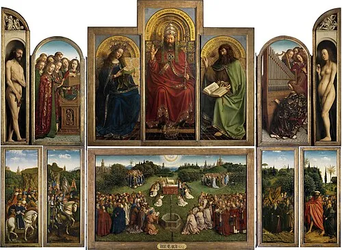 Genter Altar, Station 2 auf dem selbstgeführten Stadtrundgang