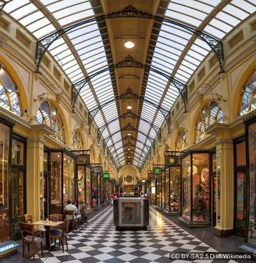 Royal Arcade in Melbourne, Station 3 auf dem selbstgeführten Stadtrundgang