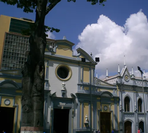 Iglesia de San Francisco in Caracas, stop 2 on the self-guided walking tour