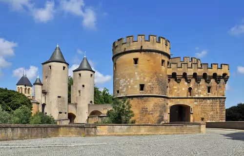Deutsches Tor in Metz, Station 1 auf dem selbstgeführten Stadtrundgang