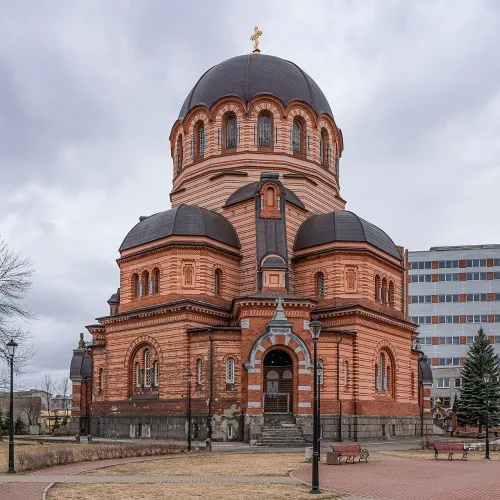Auferstehungskathedrale in Narva, Station 4 auf dem selbstgeführten Stadtrundgang
