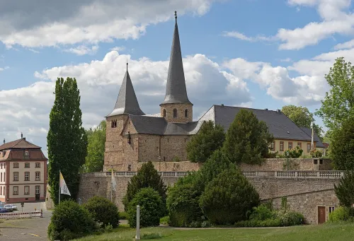 Michaelskirche in Fulda, Station 10 auf dem selbstgeführten Stadtrundgang