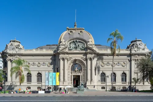 Museo Nacional de Bellas Artes in Santiago de Chile, stop 3 on the self-guided walking tour