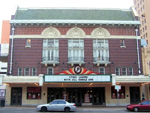 Paramount Theatre in Austin, Station 3 auf dem selbstgeführten Stadtrundgang