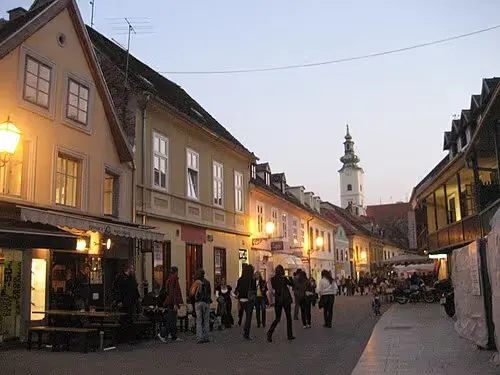 Tkalčićeva ulica in Zagreb, Station 3 auf dem selbstgeführten Stadtrundgang