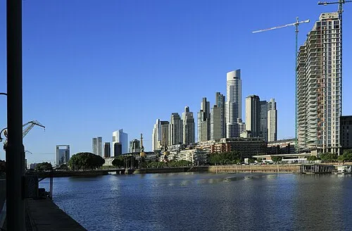 Puerto Madero in Buenos Aires, Station 10 auf dem selbstgeführten Stadtrundgang