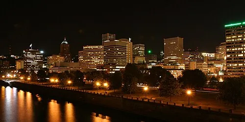 Tom McCall Waterfront Park in Portland, stop 3 on the self-guided walking tour