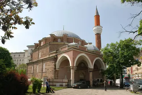 Banya Bashi Mosque in Sofia, stop 6 on the self-guided walking tour