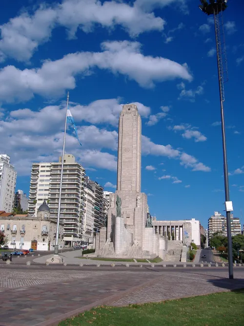 Monumento a la Bandera in Rosario, Station 10 auf dem selbstgeführten Stadtrundgang