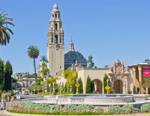 Balboa Park in San Diego, Station 5 auf dem selbstgeführten Stadtrundgang