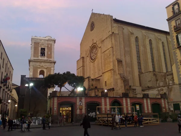 Santa Chiara in Naples, stop 7 on the self-guided walking tour