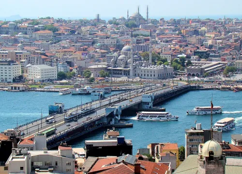 Galatabrücke in Istanbul, Station 11 auf dem selbstgeführten Stadtrundgang