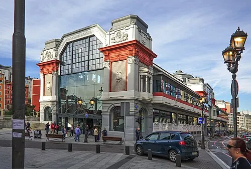 Ribera-Markt in Bilbao, Station 3 auf dem selbstgeführten Stadtrundgang