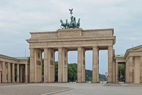 Brandenburg Gate in Berlin, stop 3 on the self-guided walking tour