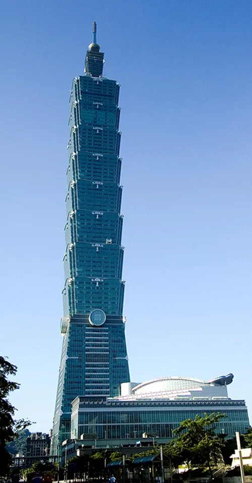 Taipei 101 in Taipeh, Station 8 auf dem selbstgeführten Stadtrundgang