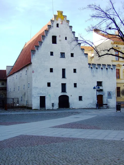 Salt House in České Budějovice, stop 6 on the self-guided walking tour