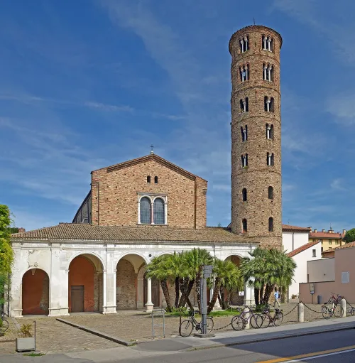 Sant’Apollinare Nuovo in Ravenna, Station 8 auf dem selbstgeführten Stadtrundgang