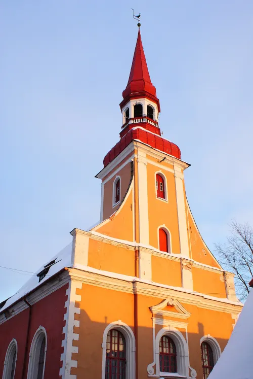 Pärnu Eliisabeti kirik, Station 2 auf dem selbstgeführten Stadtrundgang