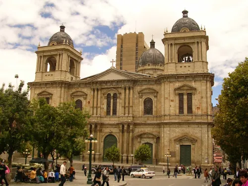 Catedral Basílica de Nuestra Señora de La Paz, stop 2 on the self-guided walking tour