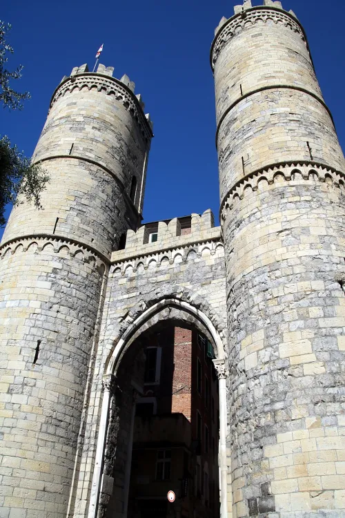 Porta Soprana in Genua, Station 9 auf dem selbstgeführten Stadtrundgang