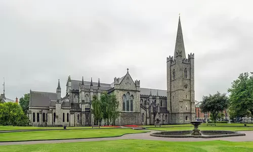 St Patrick's Cathedral in Dublin, Station 3 auf dem selbstgeführten Stadtrundgang