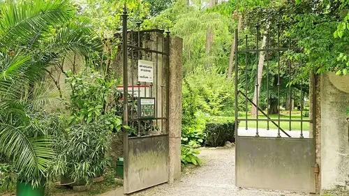 Hofgarten in Innsbruck, stop 9 on the self-guided walking tour