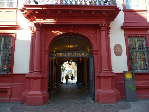 Kurpfälzisches Museum Heidelberg, Station 3 auf dem selbstgeführten Stadtrundgang