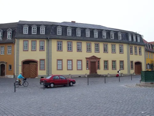 Goethe's House in Weimar, stop 1 on the self-guided walking tour