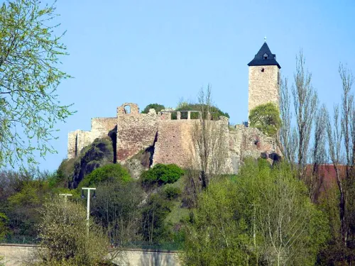 Giebichenstein Castle in Halle (Saale), stop 6 on the self-guided walking tour