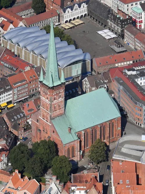 Petrikirche in Lübeck, Station 10 auf dem selbstgeführten Stadtrundgang