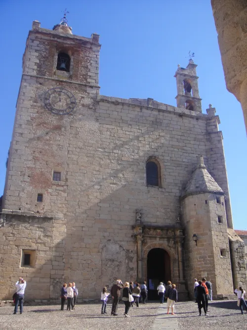 Kirche San Mateo in Cáceres, Station 6 auf dem selbstgeführten Stadtrundgang