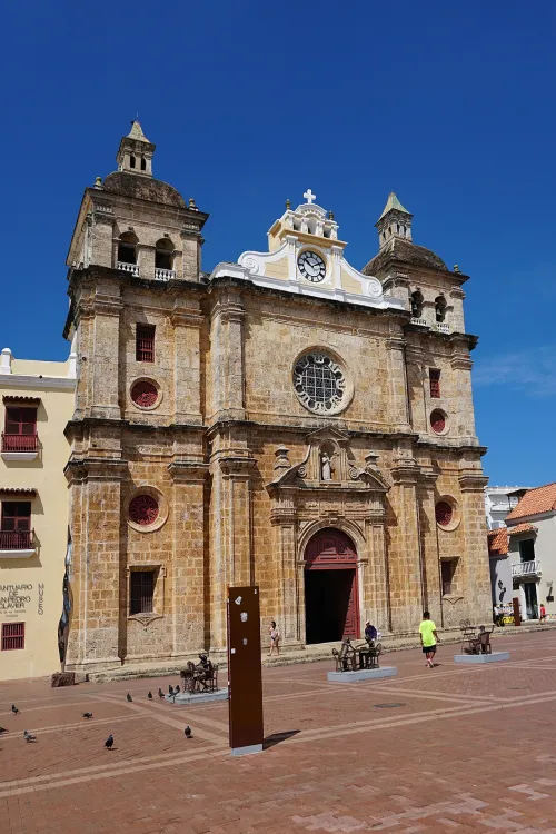 Iglesia de San Pedro Claver in Cartagena de Indias, Station 3 auf dem selbstgeführten Stadtrundgang