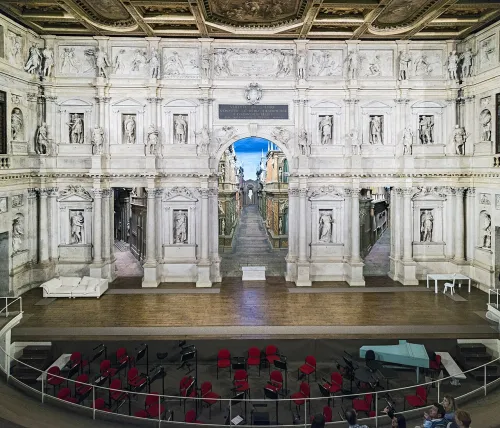 Teatro Olimpico in Vicenza, Station 5 auf dem selbstgeführten Stadtrundgang