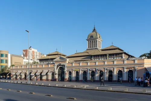 Mercado Central de Santiago in Santiago de Chile, stop 2 on the self-guided walking tour