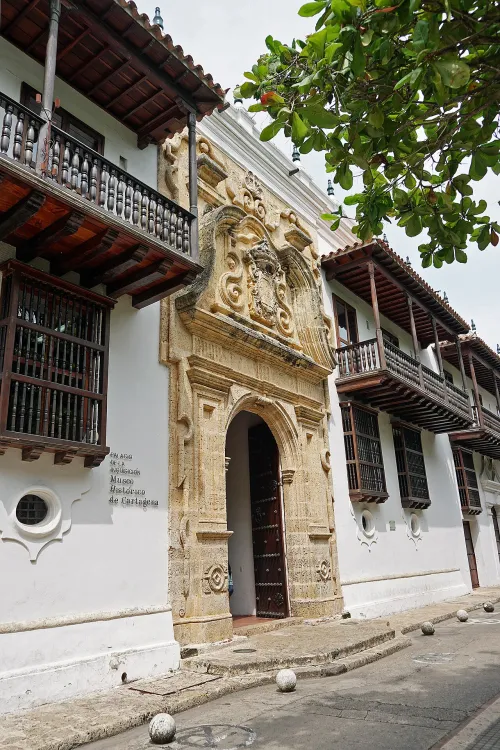 Palacio de la Inquisición in Cartagena de Indias, Station 5 auf dem selbstgeführten Stadtrundgang