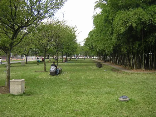 Parque de los Pies Descalzos in Medellín, Station 8 auf dem selbstgeführten Stadtrundgang