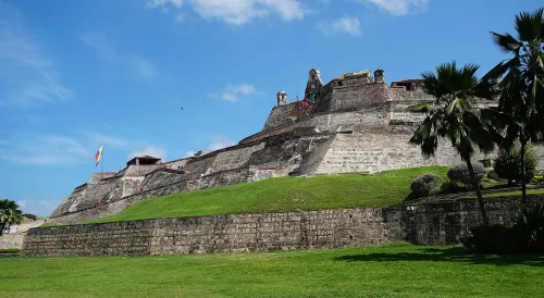 Castillo San Felipe de Barajas in Cartagena de Indias, Station 10 auf dem selbstgeführten Stadtrundgang