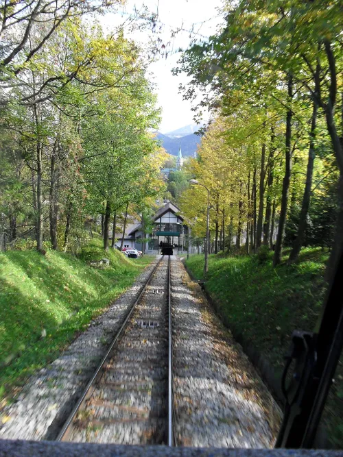 Standseilbahn Gubałówka in Zakopane, Station 7 auf dem selbstgeführten Stadtrundgang