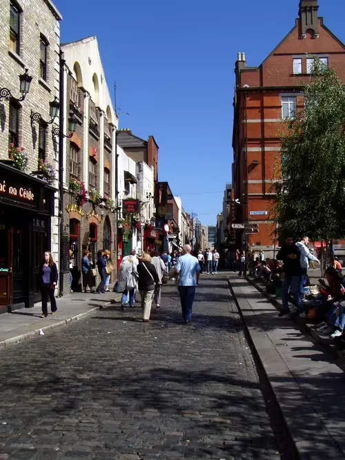 Temple Bar in Dublin, Station 6 auf dem selbstgeführten Stadtrundgang