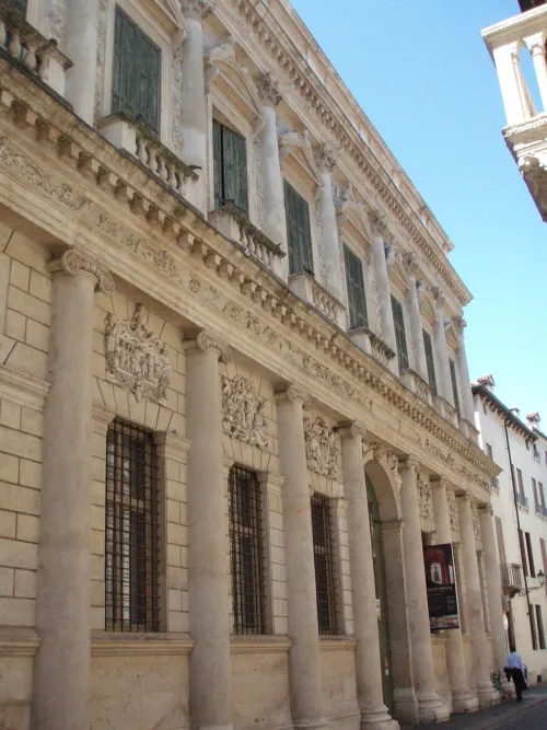 Palazzo Barbaran da Porto in Vicenza, Station 2 auf dem selbstgeführten Stadtrundgang