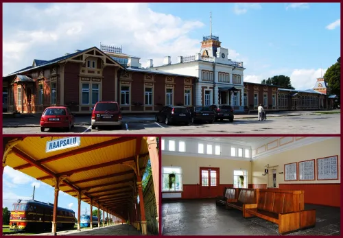 Bahnhof Haapsalu, Station 7 auf dem selbstgeführten Stadtrundgang
