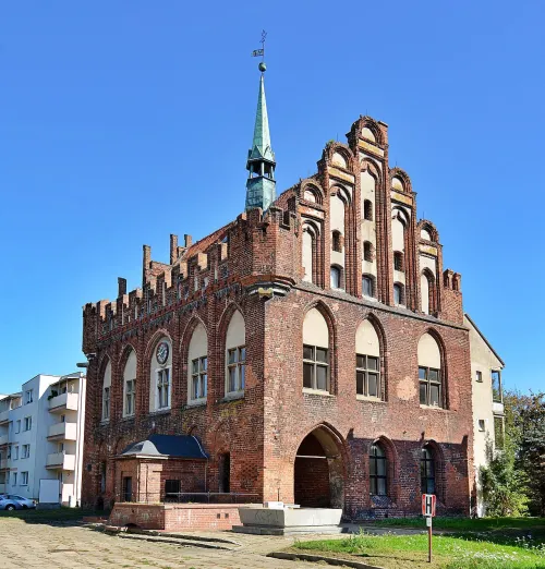 Ratusz in Marienburg, Station 3 auf dem selbstgeführten Stadtrundgang