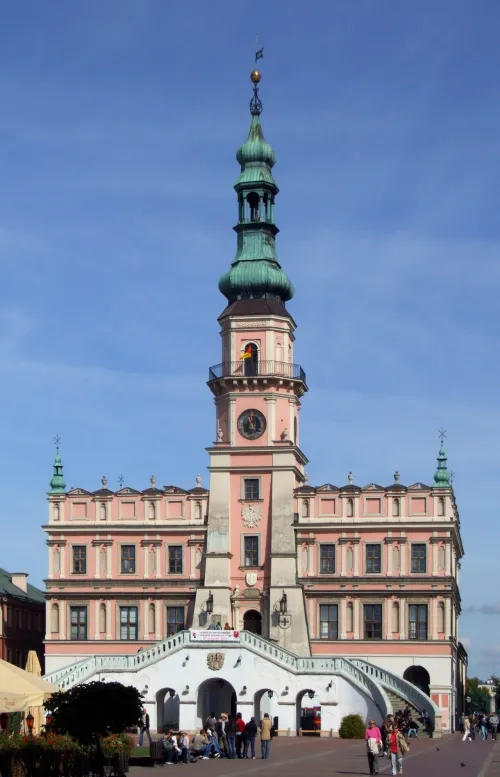 Rathaus Zamość, Station 9 auf dem selbstgeführten Stadtrundgang