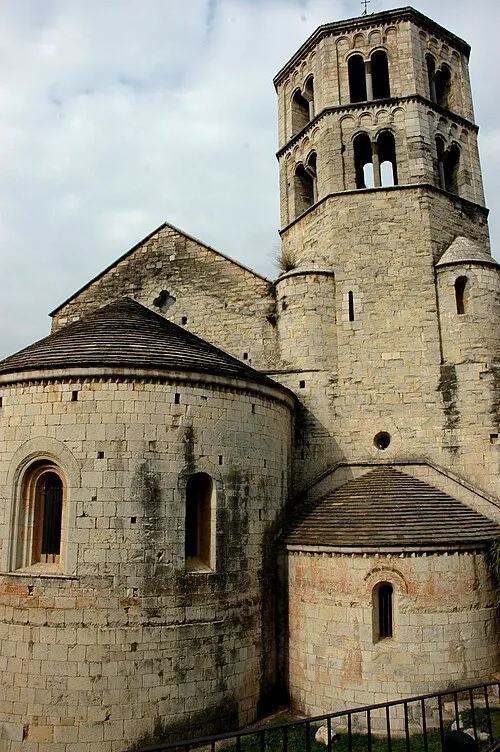 Sant Pere de Galligants in Girona, Station 4 auf dem selbstgeführten Stadtrundgang