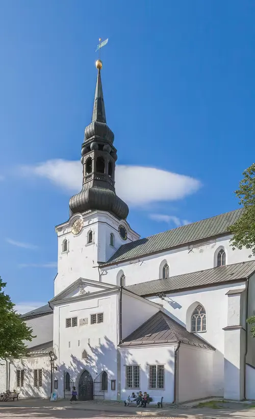 St. Mary's Cathedral in Tallinn, stop 5 on the self-guided walking tour