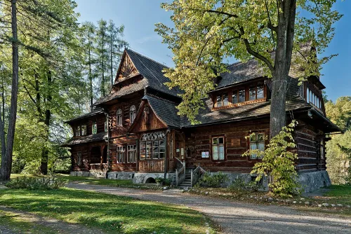 Villa Koliba in Zakopane, Station 1 auf dem selbstgeführten Stadtrundgang