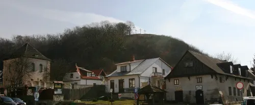 Berg der Drei Kreuze in Kazimierz Dolny, Station 5 auf dem selbstgeführten Stadtrundgang